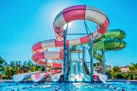 5m Height Kids Water Slide Aqua Park Playground Sports Play Equipment For Children