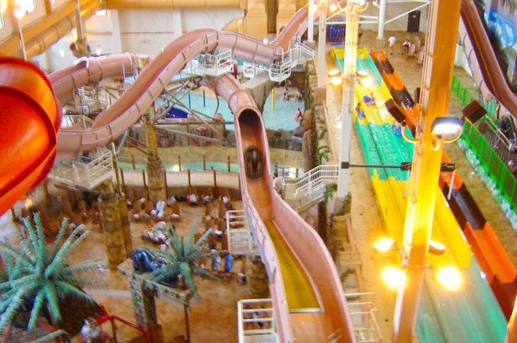 Raft Slide Water Park / Colorful Adults Extreme Water Park Play