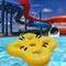 Inflatable Pool Ring Float Kayak Aqua Theme Water Park Big Horn Slide Equipment