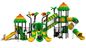 OEM Outdoor Playgroud Large Plastic Tree Playhouse With Spiral Slide Set