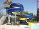 OEM Kids Water Park Play Pool Amusement Rides Fiberglass Slide