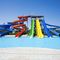 Swimming Pool Fiberglass Water Slide for Adults Customized Color