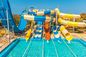 Attraction Kid Water Park Slide 5m Width For Swimming Pool
