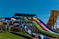 ODM Water Theme Park Playground Design Small Pool Games Fiberglass Slide for Sale