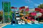ODM Amusement Aqua Water Park Swim Pool Kid Rides Fiberglass Slide