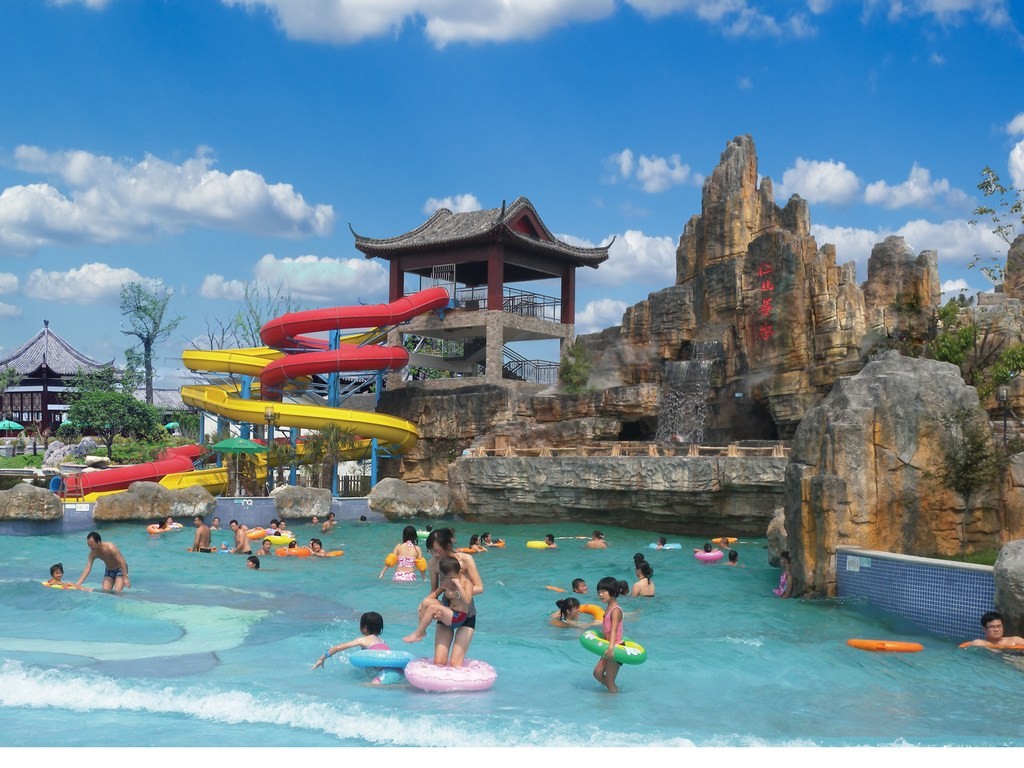 Magnificent Water Park Wave Pool / Wave Machine For Amusement Park