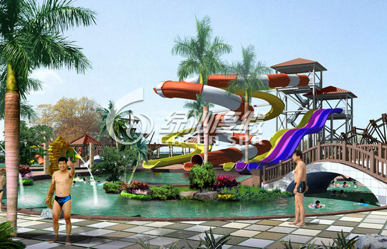 China Exciting Slide Water Park Games supplier