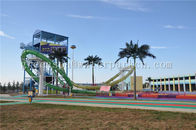 Fiberglass Mini Slide Aqua Park Equipment For Amusement Park SGS Certificate