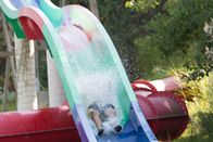 Fiberglass Kamikaze Water Slide Customized High Speed Water Slide 12m Height