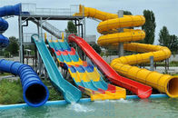 Craiova Swimming Pool Water Slide Sets Fiberglass Huge Water Park Slides