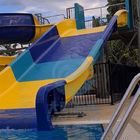 Fiberglass Swimming Pool Water Slide West Beach Parks Resort Aqua Slide Sets