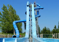 Aqua Park Kamikaze Water Slide Fiberglass High Speed Free Fall Water Slide
