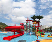 OEM Aqua Park Playground Water Slide Fiberglass Big Water Bounce House