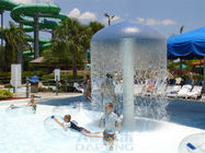 Children Water Splash Pad 3.0m Height Mushroom Water Fountains For Spray Park