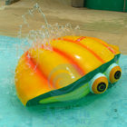 Aqua Park Kids Splash Zone Elements Fiberglass Ground Spray Shell - Yellow