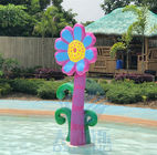 Water Splash Zone Wildflower Sprinkler, Glass Fiber Water Play Games For Fun