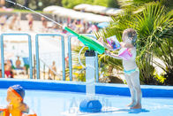 Kids Water Spray Park Games, Public Park Splash Zone Rotary Water Gun