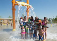 Commercial Fiberglass Aqua Play Games Children Pool Big Water Buckets