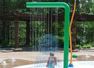 Aqua Park 7 Shape Spray Water Curtain, Galvanized Steel Water Structures For Splash Park