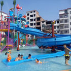 Residential Playground Water Slide Aqua Park Fiberglass Water House For Children