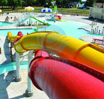 Double Twist Hotel Water Slide Aqua Park Spiral Swimming Pool Slide 5.0m Height