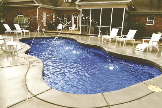 Good price OEM Outdoor Free Standing Fiberglass in Ground Swimming Pool for Home Use online
