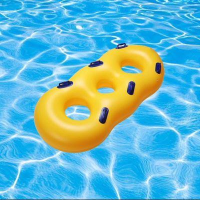 Good price OEM Yellow PVC Heavy Duty Inflatable Swimming Ring for Water Park Party online