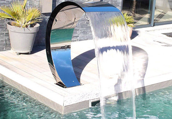 Good price Artificial Stainless Steel Swim SPA Pool Equipment Cascade Waterfall online