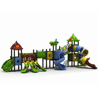 Good price ODM Colorful Outdoor Playground Kids Play Area Plastic Playhouse Slide online