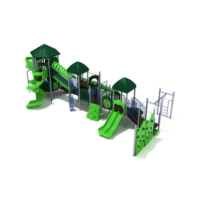 Good price ODM Outdoor Kids Water Playground Plastic Tree Playhouse Slide for Children online