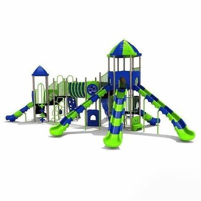 Good price OEM Outdoor Playground Equipment Plastic Playground Water Slide  Customized Color online