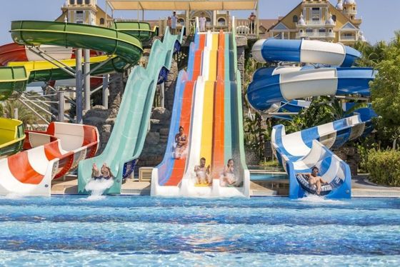 Good price OEM Backyard Fiberglass Big Water Slides for Outdoor Kids Playground online