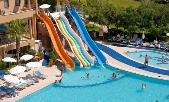 Good price OEM Outdoor Multi Fiberglass Slide Set for Water Amusement Park Playground online