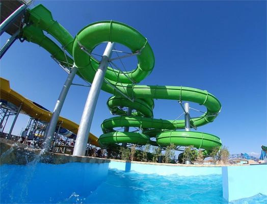 Good price OEM Fiberglass Water Park Slide 2 Person Aqua Attract Park Games Rides online