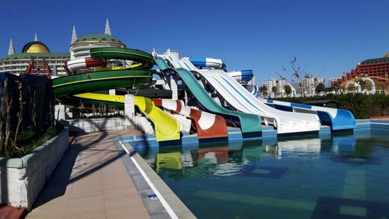Good price Water Amusement Park Rides Game Big Fiberglass Slide for Sale online