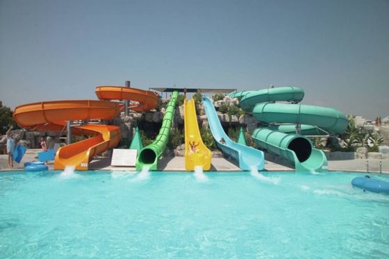 Good price Water Amusement Park Rides Big Slide Fiberglass for Pool Price online