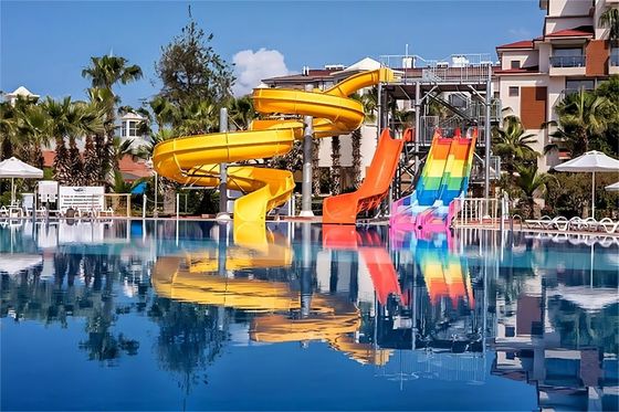 Good price 1 Person Water Park Slide Fun Swimming Pool Playground Games Rides online