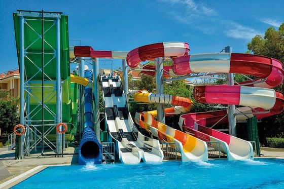 Good price 1 Person Outdoor Child Park Fiberglass Slides Water Sports And Enterrainment online