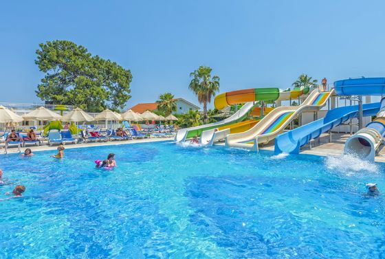 Good price ODM Outdoor Water Park Amusement Game Rides Fiberglass Water Slide for Children online