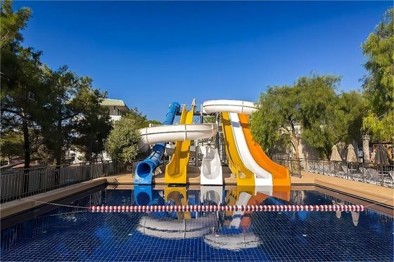 Good price ODM Outdoor Games Play Theme Park Fiberglass Water Slide for Kids online