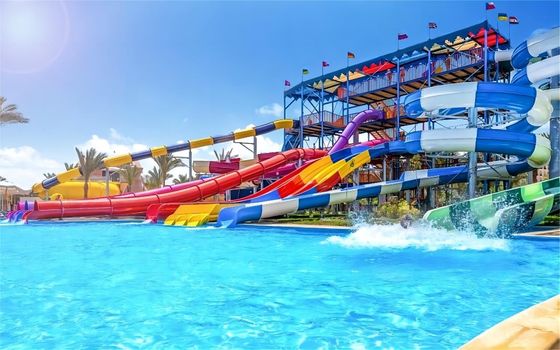 Good price Attraction Kid Water Park Slide 5m Width For Swimming Pool online