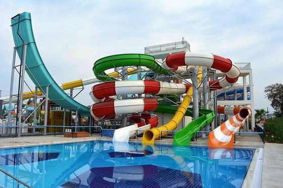 Good price ODM Amusement Aqua Water Park Swim Pool Kid Rides Fiberglass Slide online