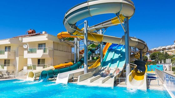 Good price ODM Outdoor Commercial Playground Swimming Pool Fiberglass Water Slide for Adults online
