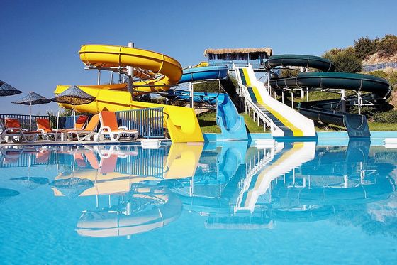 Good price ODM Outdoor Kids Spray Playground Water Games Pool Sports Equipment Spiral Slides online