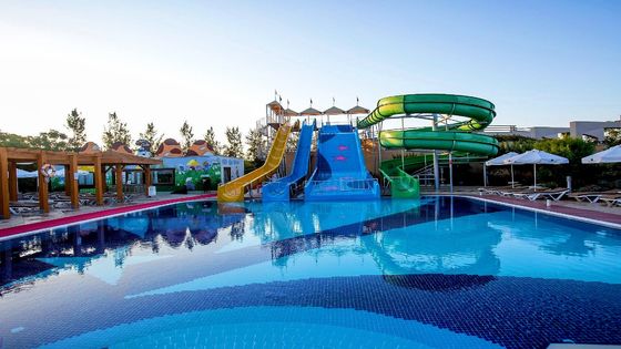 Good price Water Amusement Games Park Soft Play Equipment Fiberglass Slide For Adult online
