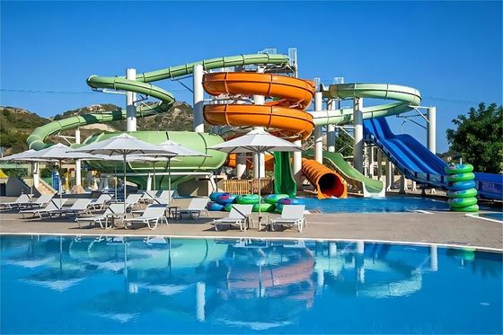 Good price Water Equip Park Carnival Ride Swimming Pool Accessories Fiberglass Slide For Kids online