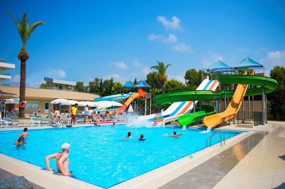 Good price Child Amusement Park Swimming Kids Games Equipment Fiberglass Water Slides online