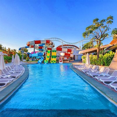 Good price ODM Guangzhou Amusement Park Summer Play Water Swimming Pool Equipment Slide For Adult online