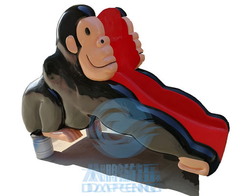Good price Water Amusement Park Carnivals Chimpanzees Mini Swimming Pool Fiberglass Slide online