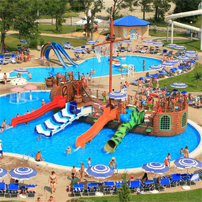 Good price Pirate Ship Water Slide with 15 Years Service Life One Year Warranty and Hot Dipped Galvanized Steel Structure online